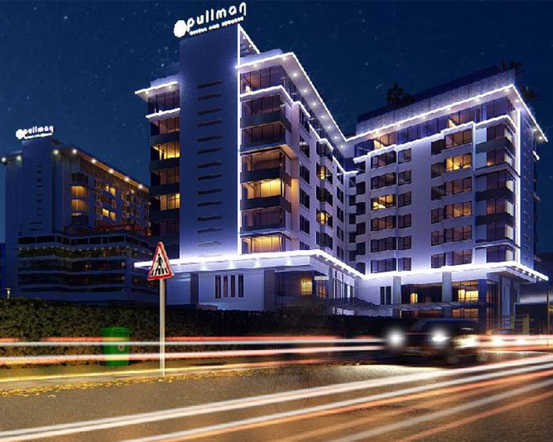 Hotel Pullman project in Lagos built with Tiger TMT steel rebars