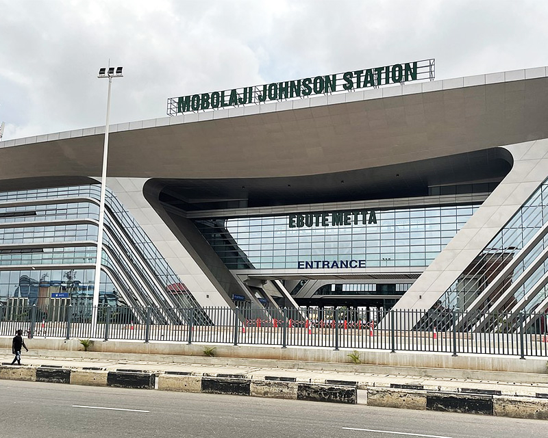 Mobolaji Johnson Railway Station project in Lagos built with Tiger TMT steel rebars